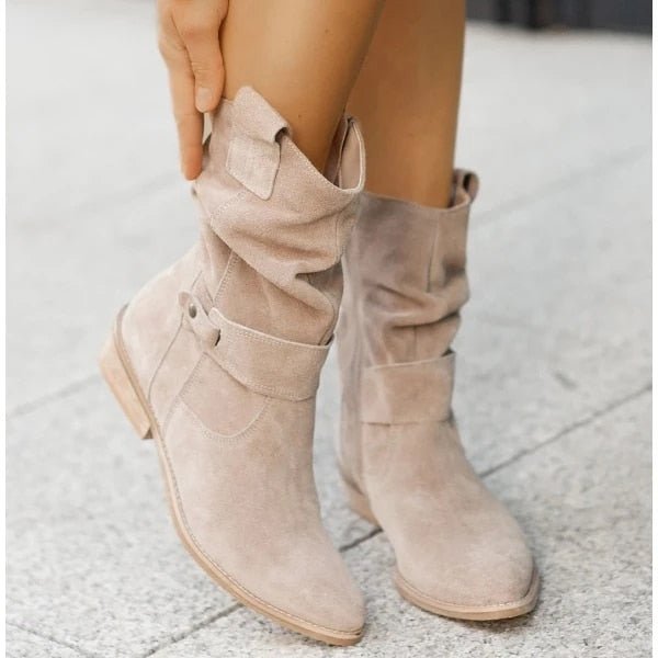 Danna™ Zip-up ankle boots with low heel