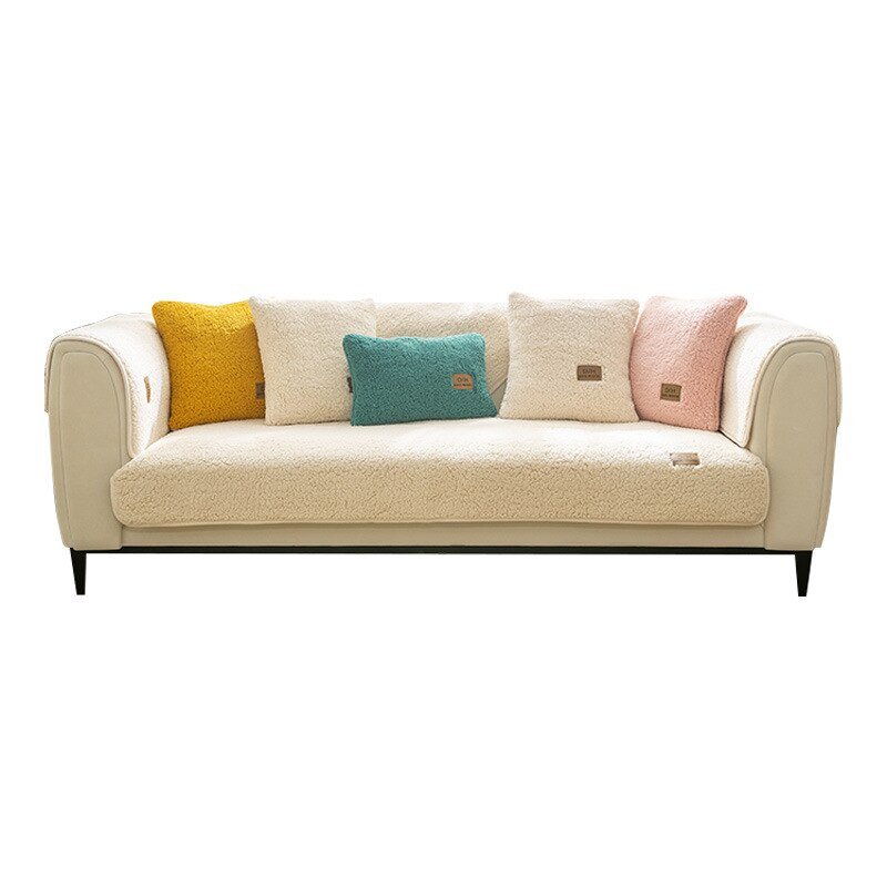 Ultra-soft sofa cover non-slip &amp; warm | Sofa protection against stains &amp; pet hair | incl. anti-slip mat + 2 pillowcases