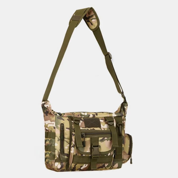 Herren Umhängetasche | Crossbody-Tasche aus Nylon mit Laptopfach und mehreren Fächern