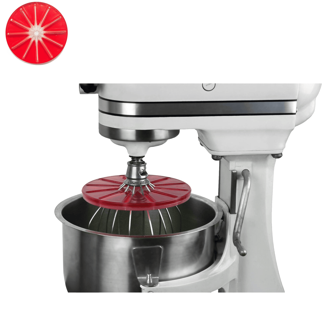 Pulitore per fruste KitchenAid a 6 fili | Rimuove residui di impasto in pochi secondi | Supporto paraspruzzi | Per ciotole da 4,5–5 qt con testa inclinabile e sollevabile
