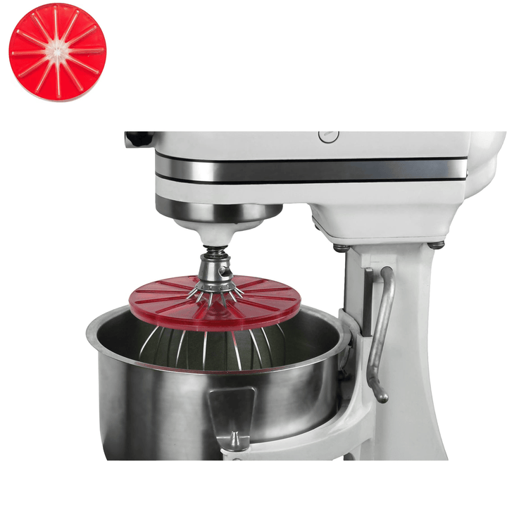 Pulitore per fruste KitchenAid a 6 fili | Rimuove residui di impasto in pochi secondi | Supporto paraspruzzi | Per ciotole da 4,5–5 qt con testa inclinabile e sollevabile