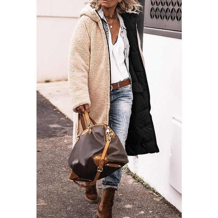 Women’s long water-repellent coat | warm &amp; comfortable for autumn/winter | windproof outdoor | versatile to combine