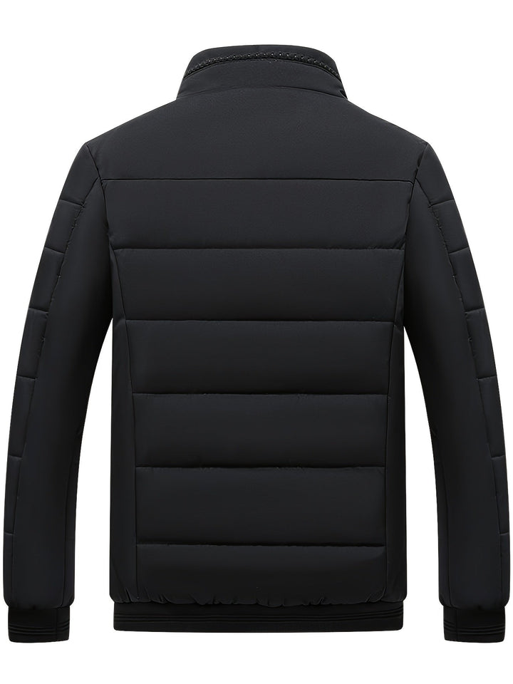Herren Steppjacke | Gefütterte Übergangsjacke mit praktischen Taschen für Alltag, Freizeit und kühle Tage