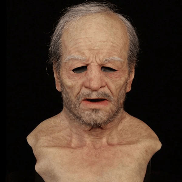 HorrorFace™ Realistische Halloween-Maske | Weicher Latex | Beweglicher Mund | Atmungsaktiv &amp; Handgefertigt