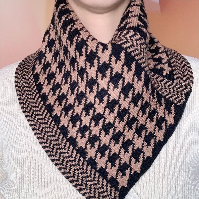 Damen Dreieckstuch | Weicher leichter Strickschal mit vielseitiger Passform für Herbst und Winter