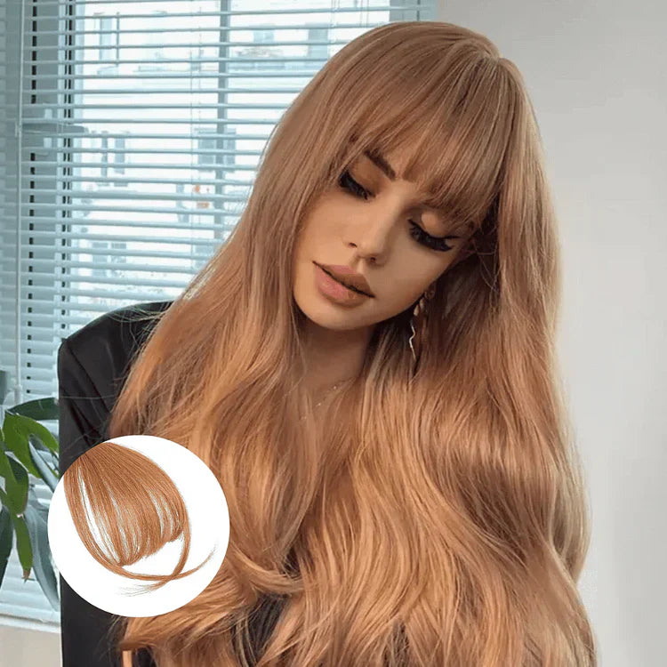 Clip-in Ponyfrisur für Damen | Sofort neuer Look ohne Schneiden | Leicht, atmungsaktiv &amp; bequem | Sicherer Halt | Mehrere Farben