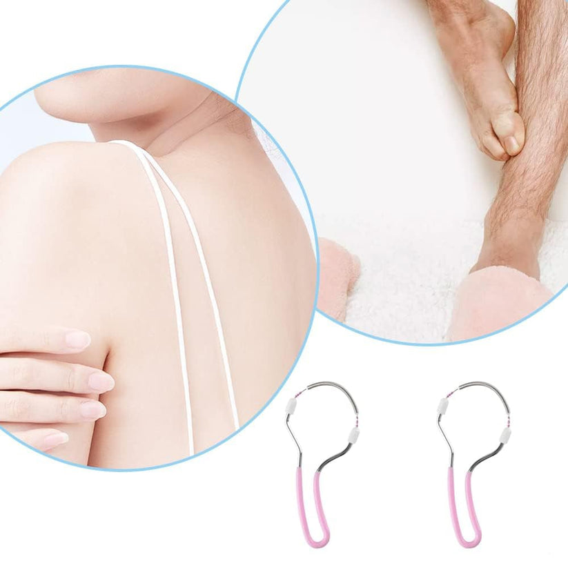 Facial epilator for women | Manual hair removal without battery | Gentle &amp; effective for smooth skin