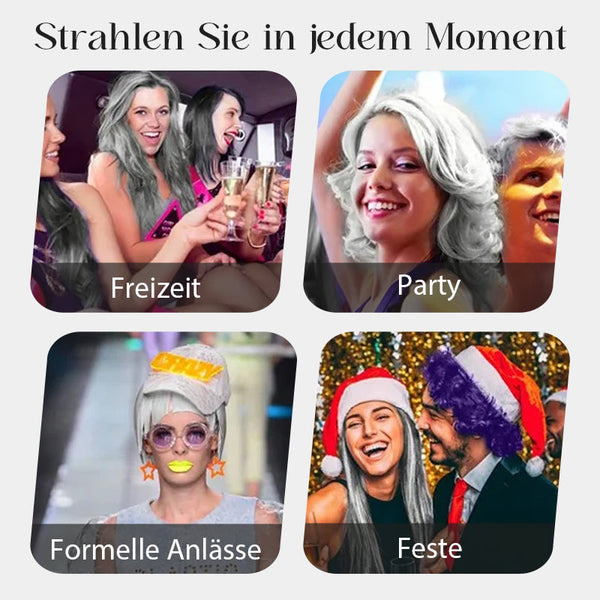 Polopermanentná strieborná farba na vlasy 100 g | Popolavý strieborný odtieň na doma | S aloe a rastlinnými extraktmi | Doba pôsobenia 40–60 min.