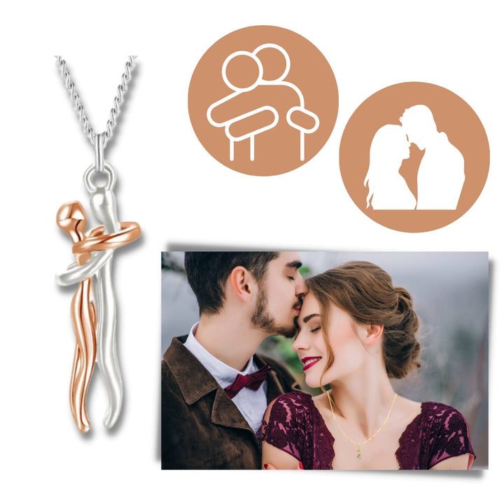 EmberaBond necklace in 4 color variants | Timeless statement design for everyday &amp; special occasions | Stylish look with meaning