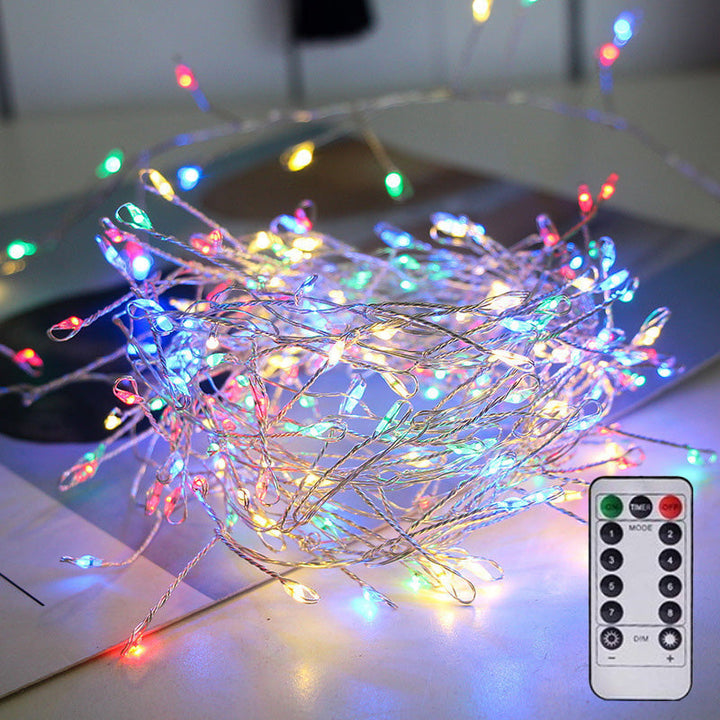 LED Kupferdraht Lichterkette | Flexibel, Formbar &amp; Wasserdicht | Für Innen &amp; Außen