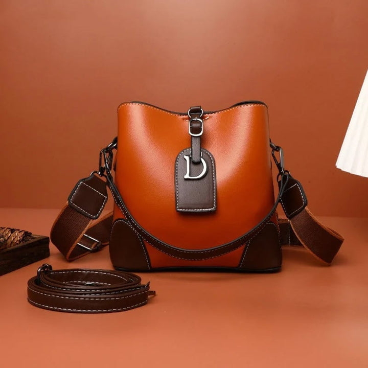 Sac épaule femme rétro en PU 21×19×12 cm | Plusieurs compartiments &amp; fermeture magnétique | Bandoulières réglables, plusieurs couleurs