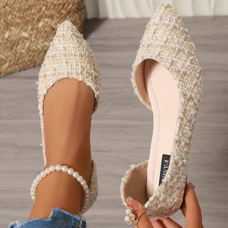 Vexa – Elegant Flat Shoes with Pointed Toe