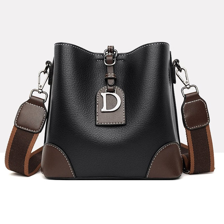 Sac épaule femme rétro en PU 21×19×12 cm | Plusieurs compartiments &amp; fermeture magnétique | Bandoulières réglables, plusieurs couleurs