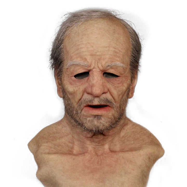 HorrorFace™ Realistische Halloween-Maske | Weicher Latex | Beweglicher Mund | Atmungsaktiv &amp; Handgefertigt