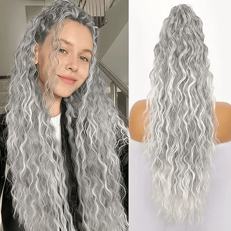 GlamBraid™ Natural Seamless Ponytail
