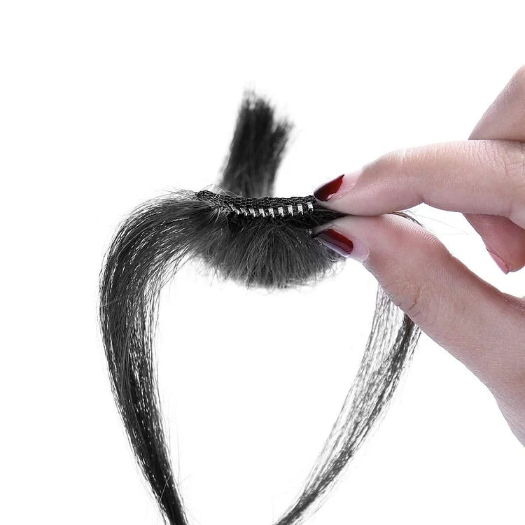 Clip-in Ponyfrisur für Damen | Sofort neuer Look ohne Schneiden | Leicht, atmungsaktiv &amp; bequem | Sicherer Halt | Mehrere Farben