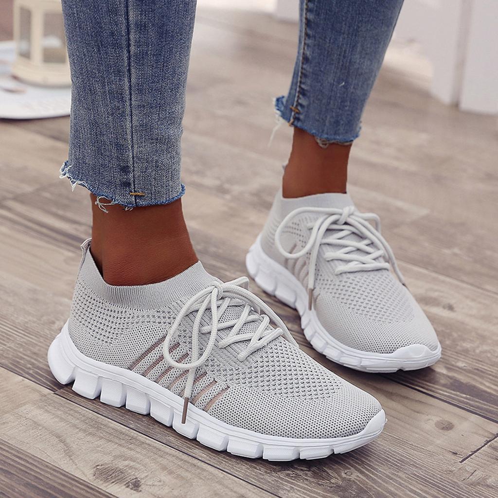 Damen Sneaker | Orthopädisch mit Fußgewölbeunterstützung, Dämpfung und atmungsaktivem Design