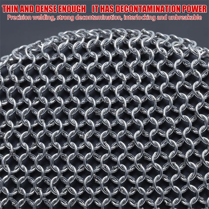 StahlPeeling™ Ergonomischer Schrubber aus Edelstahl