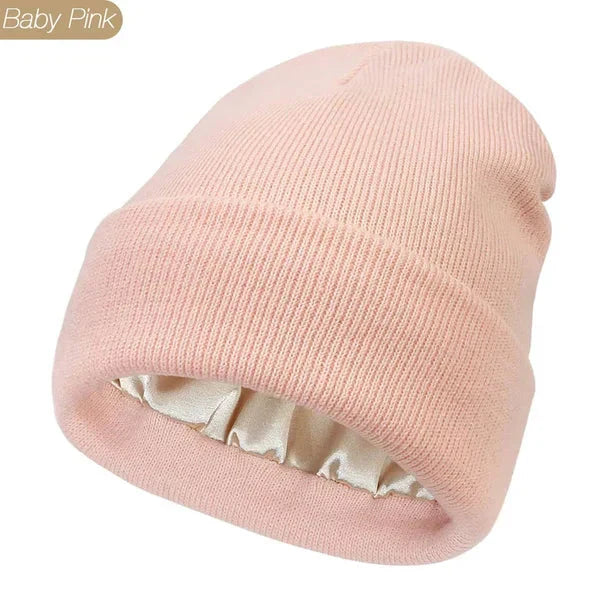 Unisex Beanie | Anti-Statik &amp; Anti-Frizz | Weiches, Glattes Gewebe | Verwirrungsfreies Design