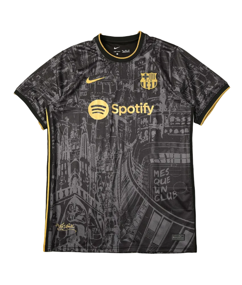 FC Barcelona dres 2023/24 City Map špeciálna edícia | priedušný &amp; ľahký | regular fit, krátky rukáv | bežné nosenie &amp; štadión