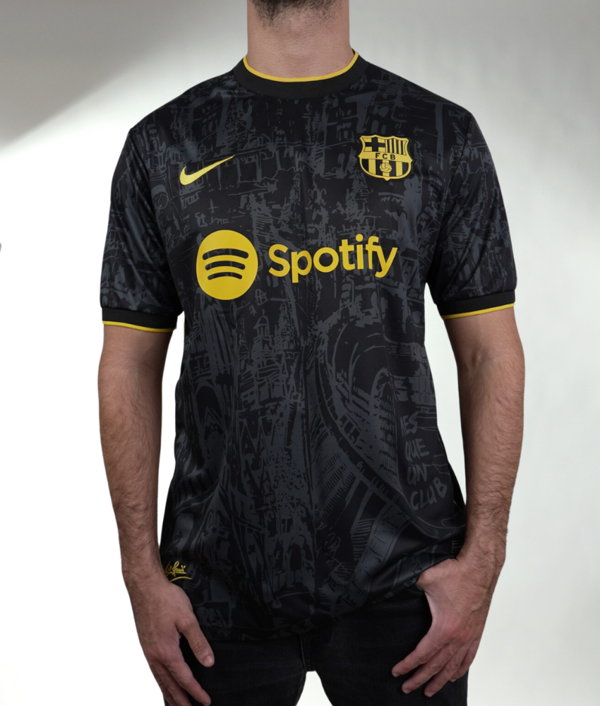 FC Barcelona dres 2023/24 City Map špeciálna edícia | priedušný &amp; ľahký | regular fit, krátky rukáv | bežné nosenie &amp; štadión