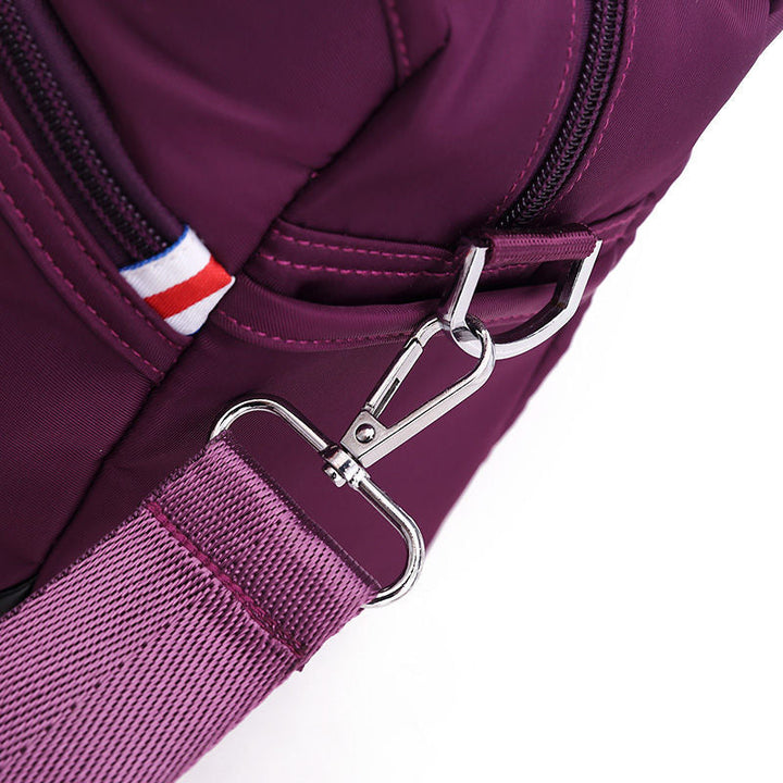 Damen Umhängetasche | Diebstahlsichere wasserabweisende Tasche mit mehreren Fächern