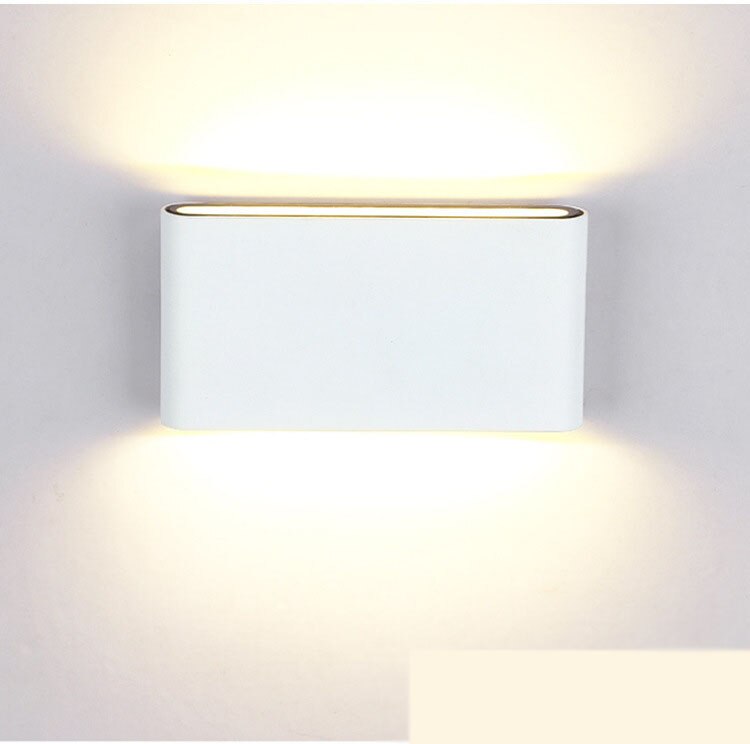 HelleNacht™ Lampada da parete LED premium | Impermeabile IP65 | Sensore di movimento | Luce calda up &amp; down
