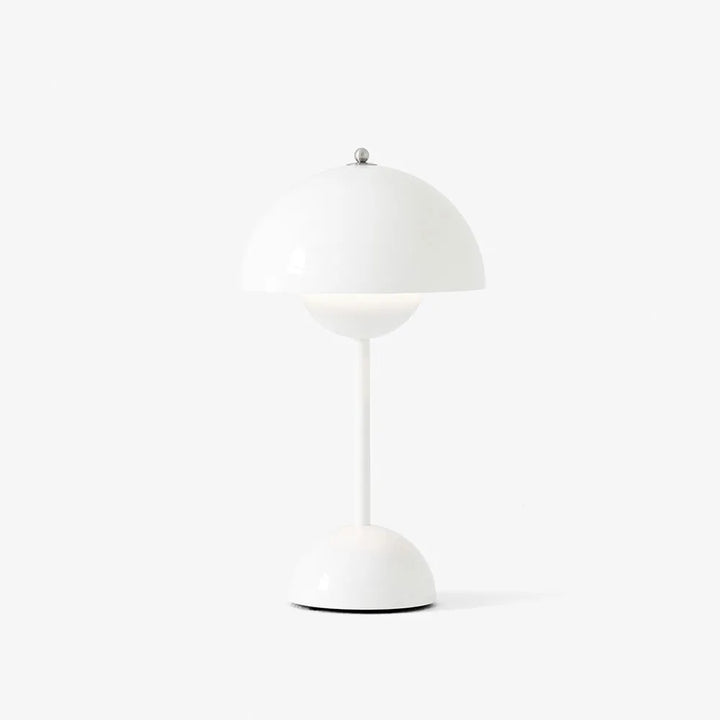 LED Tischlampe Kabellos &amp; USB-Aufladbar | 3-Stufig Dimmbar | Skandinavisches Design für Wohnzimmer &amp; Schlafzimmer