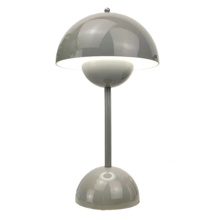 Wireless retro table lamp with battery | Warm white LED, 3-level dimmable | Touch control, USB charging, up to 10 hrs, 25×13 cm