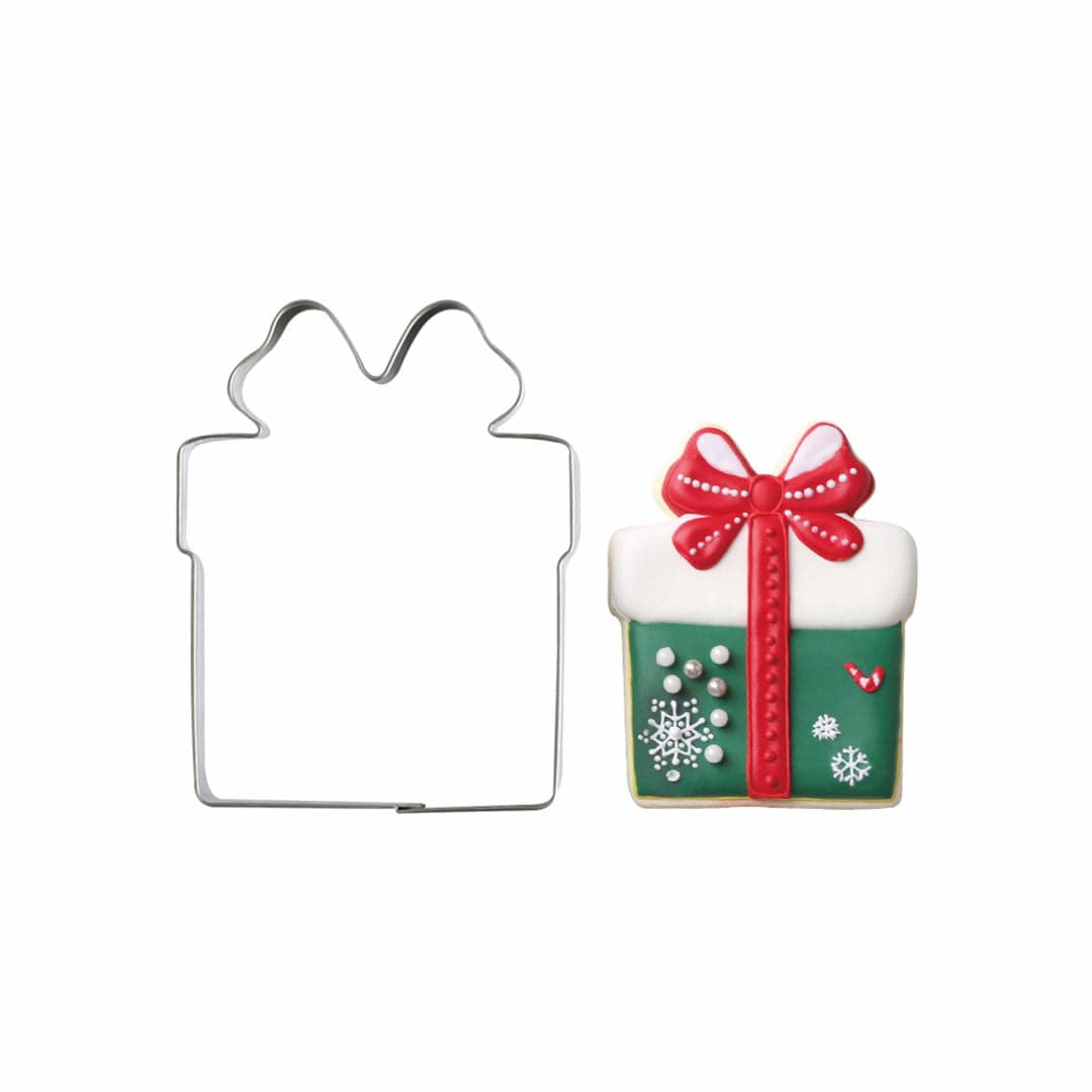 Geschenk Keksausstecher aus Edelstahl | Weihnachts Ausstechform mit glatten Kanten für Plätzchen | Leicht zu reinigen und wiederverwendbar