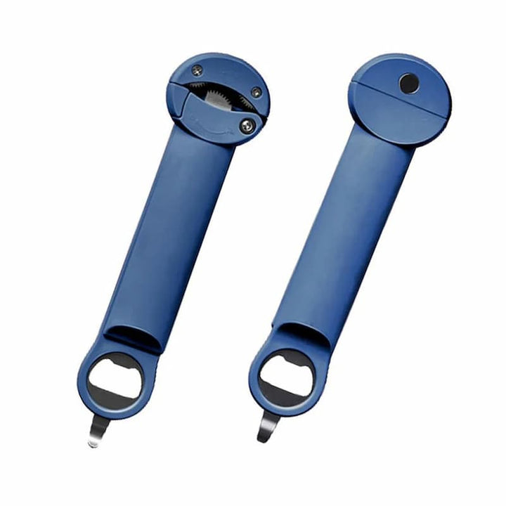 Verstellbarer Glas- &amp; Flaschenöffner | Rutschfester Griff für festen Halt | Öffnet 0,5–11,2 cm Deckel mühelos