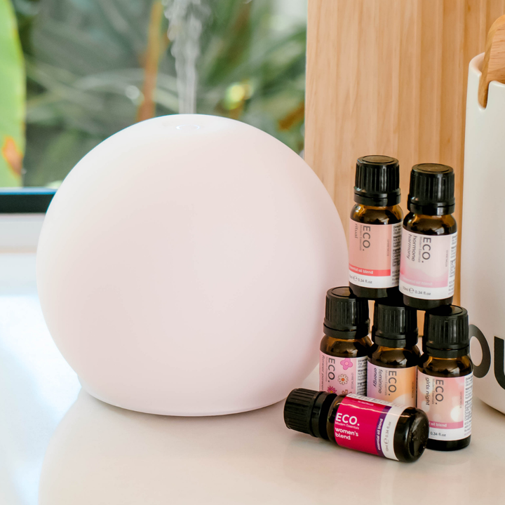 Aroma Diffuser | Ultraschall-Diffuser mit HER Duftöl-Set