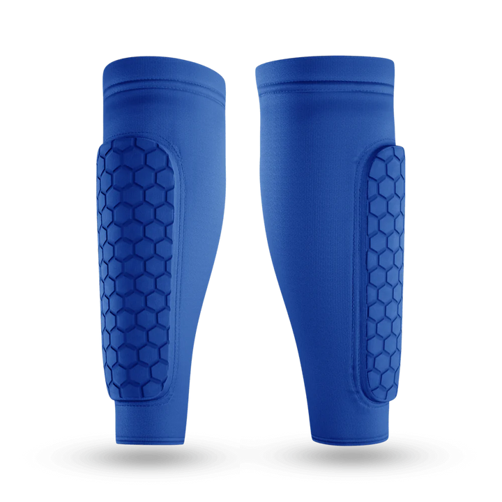 ShinGuard Kompressions-Schienbeinschoner | Integriertes Sockendesign | EVA-Schaum Stoßdämpfung