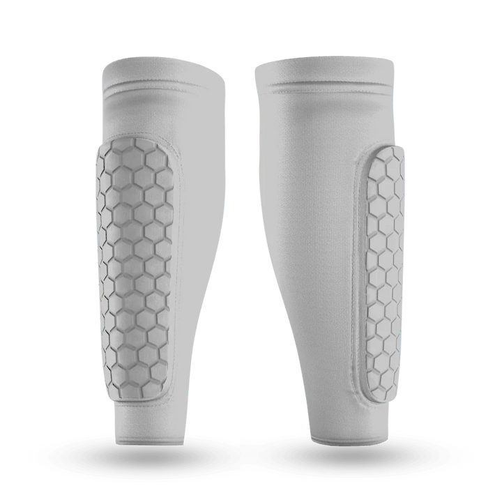 ShinGuard Kompressions-Schienbeinschoner | Integriertes Sockendesign | EVA-Schaum Stoßdämpfung