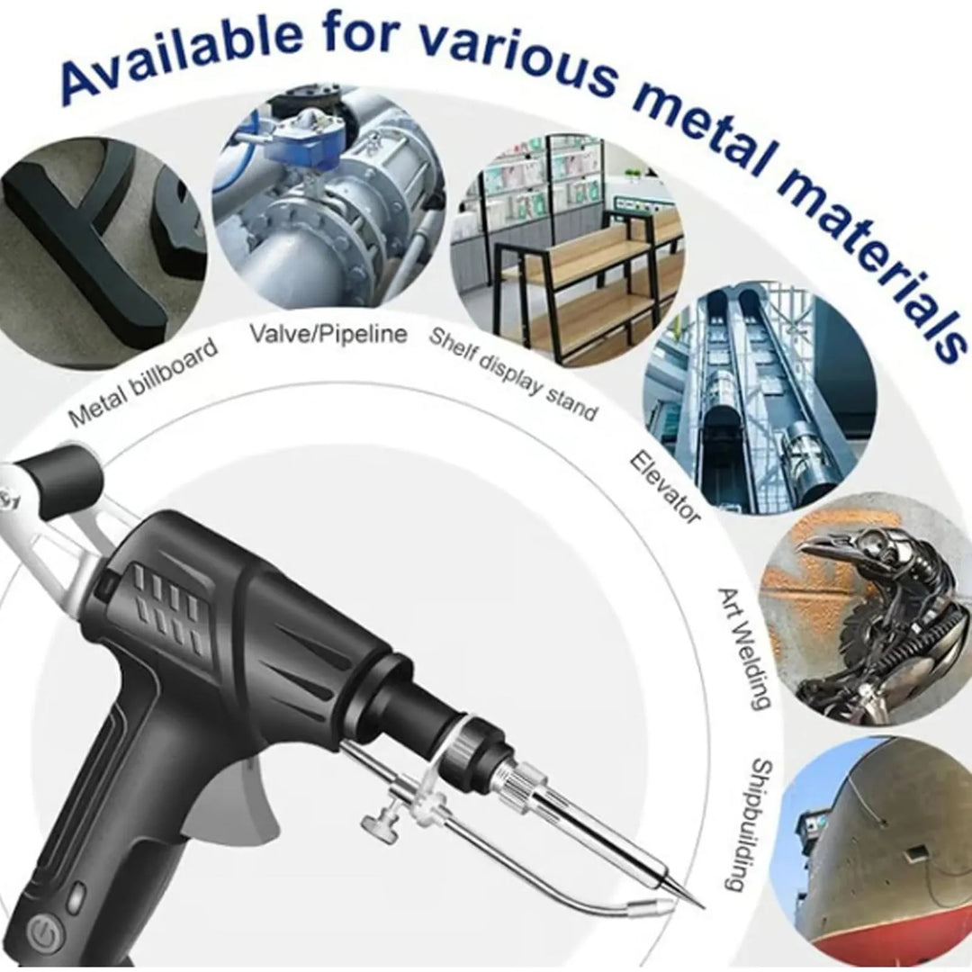 3-in-1 welding tool for metal repair | welding, cutting &amp; removal | ergonomic one-handed operation | viewing window control
