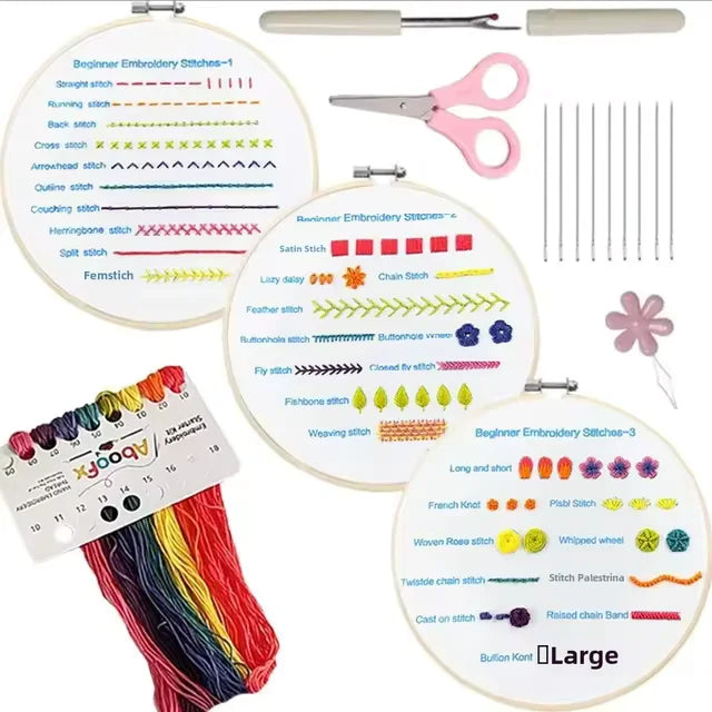 MascheMate™ Einsteigerfreundliches Kreuzstich-Set
