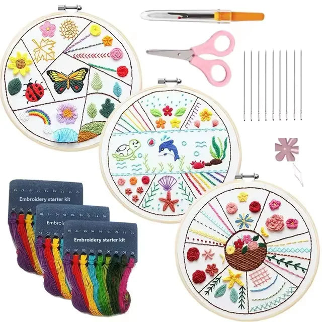 MascheMate™ Einsteigerfreundliches Kreuzstich-Set