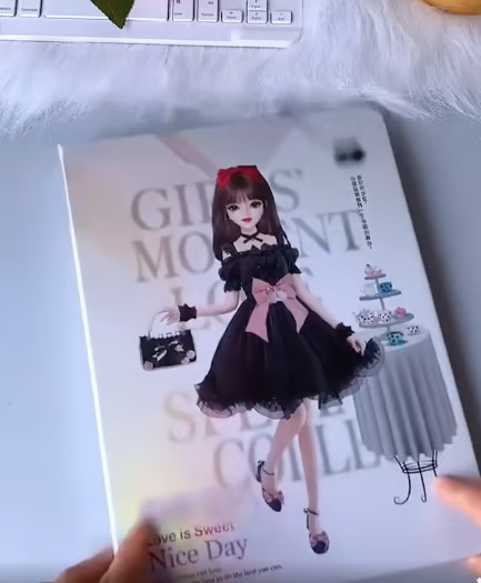 Magnetisches Anziehpuppen-Buch für Kinder | Wiederverwendbares Mix-&amp;-Match-Spiel mit Outfits und Accessoires