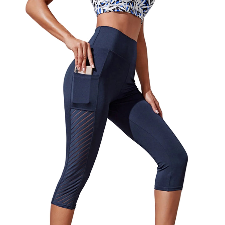 Damen Sportleggings | Nahtlose, atmungsaktive und schnelltrocknende Trainingshose für Fitness, Yoga und Laufen