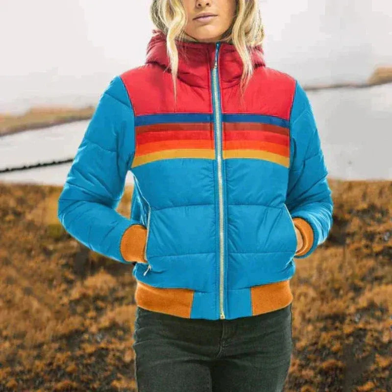 Damen Teddy Mantel | Warmer Plüschmantel mit Kapuze und weicher Oberfläche für Herbst und Winter
