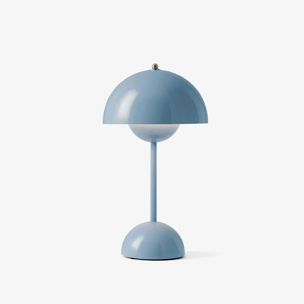 LED Tischlampe Kabellos &amp; USB-Aufladbar | 3-Stufig Dimmbar | Skandinavisches Design für Wohnzimmer &amp; Schlafzimmer