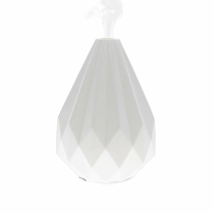 Aroma-Diffuser mit Fernbedienung | Keramik-Duftdiffusor mit Atemlicht, Nachtmodus und über 6 Stunden Laufzeit