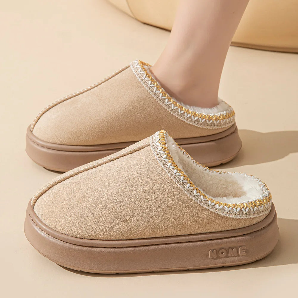 Chaussons moelleux™ Chaleur à chaque pas