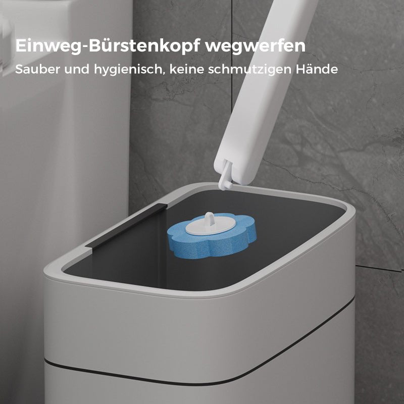 Antibacterial Disposable Toilet Brush | Hygienic Cleaning &amp; Fresh Scent | Easy Use for a Clean Bathroom