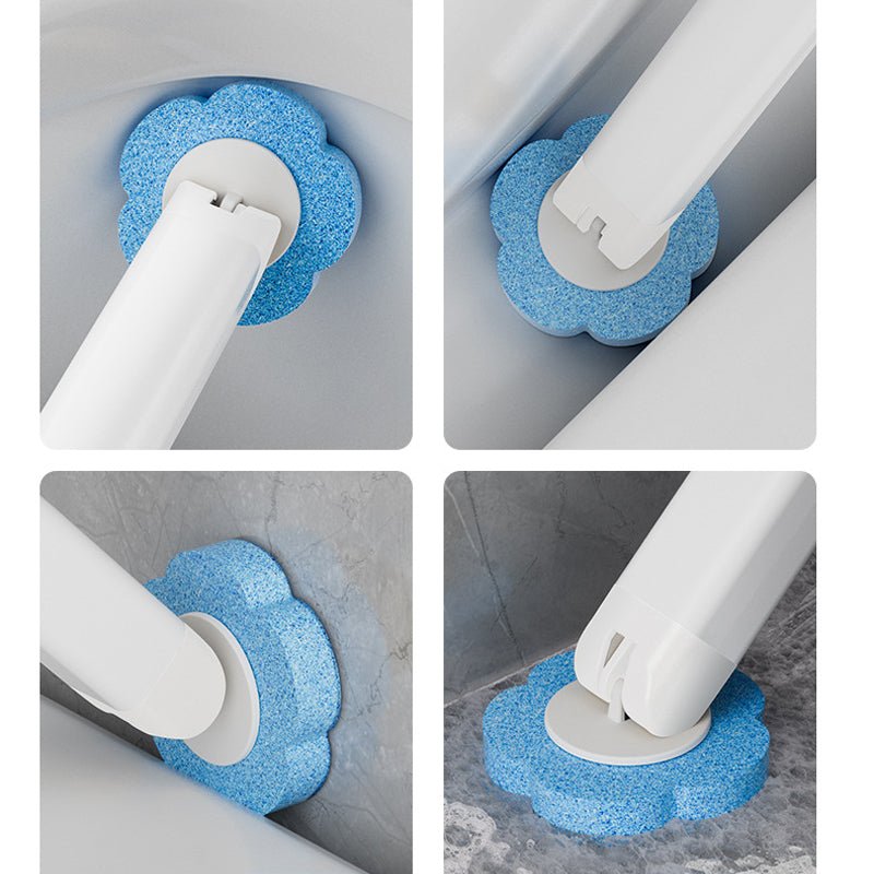 Antibacterial Disposable Toilet Brush | Hygienic Cleaning &amp; Fresh Scent | Easy Use for a Clean Bathroom