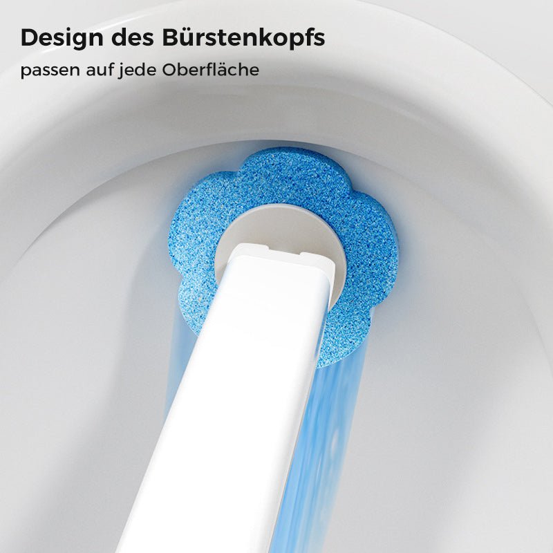 Antibacterial Disposable Toilet Brush | Hygienic Cleaning &amp; Fresh Scent | Easy Use for a Clean Bathroom