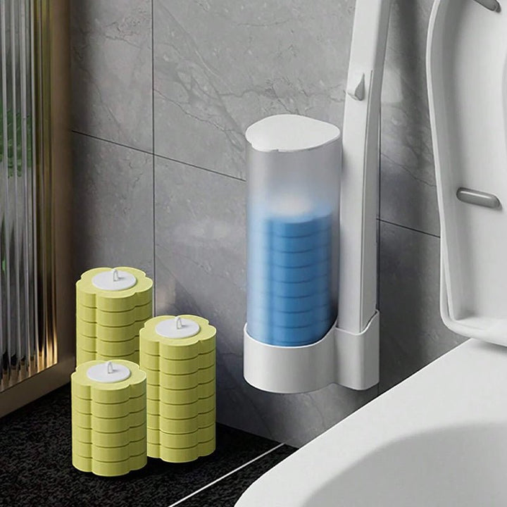 Antibacterial Disposable Toilet Brush | Hygienic Cleaning &amp; Fresh Scent | Easy Use for a Clean Bathroom