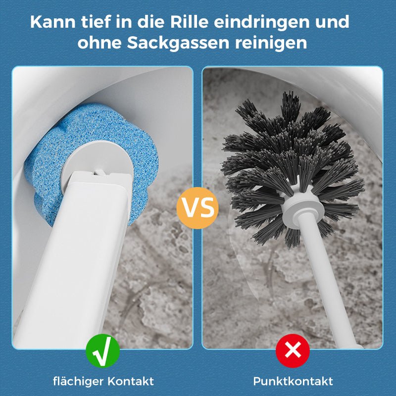 Antibacterial Disposable Toilet Brush | Hygienic Cleaning &amp; Fresh Scent | Easy Use for a Clean Bathroom