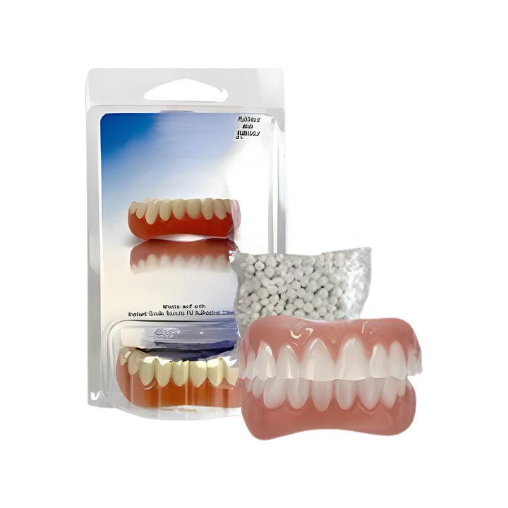 Prosthesis fitting kit with biocompatible silicone | Better fit &amp; more hold | For full &amp; partial prostheses, upper &amp; lower jaw