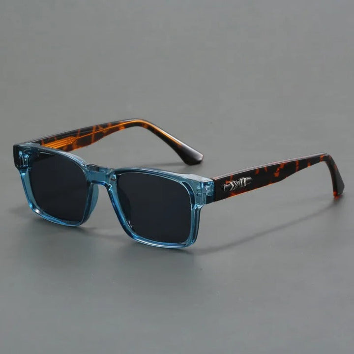 Occhiali da sole retrò con montatura squadrata | Protezione UV per uso quotidiano e vacanze | Leggeri, comodi e unisex | Look vintage senza tempo